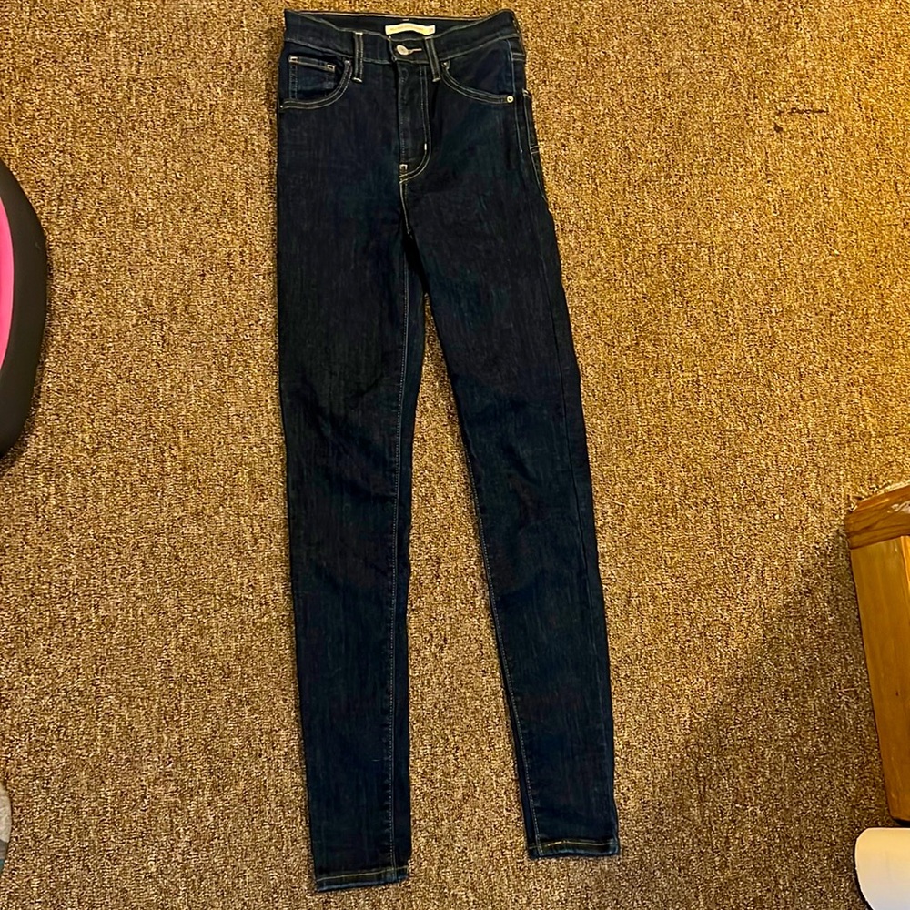 Levi’s mile high skinny jeans